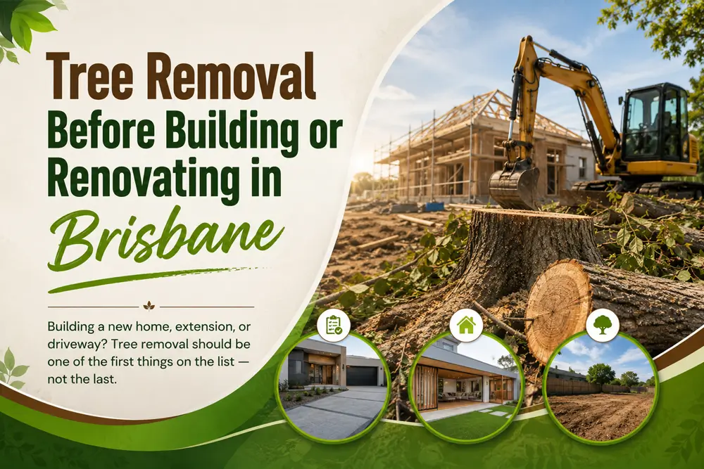 Site clearing ahead of a slab pour on a Brisbane development